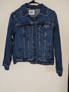 Old Navy Classic Dark Wash Denim Jacket